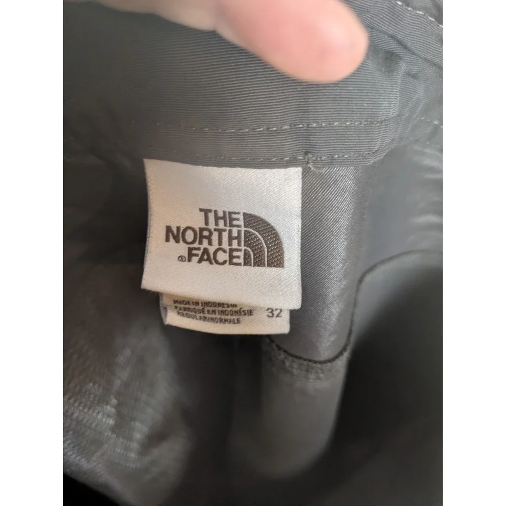 The North Face Hiking Pants Men's 32 Dark Gray Articulated Knee Technical Trail